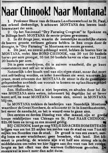The image features a Dutch text titled 