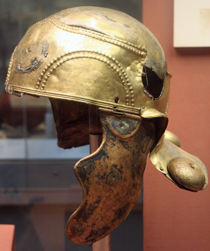 Shiny Metal Cavalry helmet